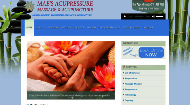 maesacupressuretherapy.com