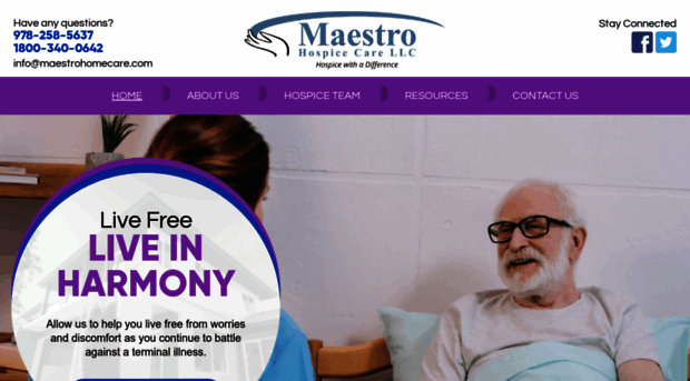 maestrohospice.com