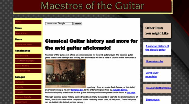 maestros-of-the-guitar.com