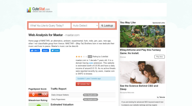 maetar.com.cutestat.com