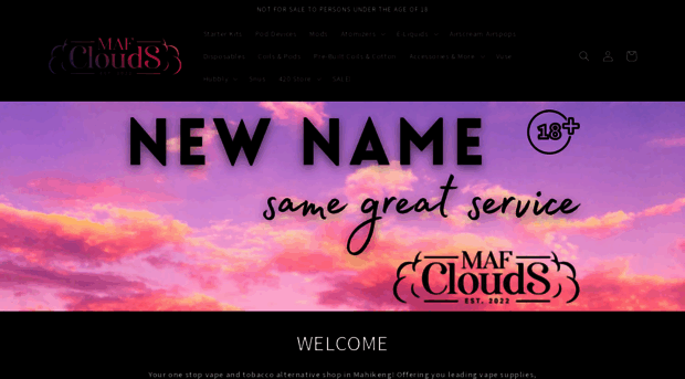 mafclouds.co.za