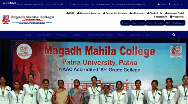 magadhmahilacollege.org