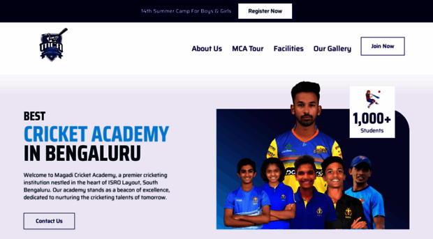 magadicricketacademy.com