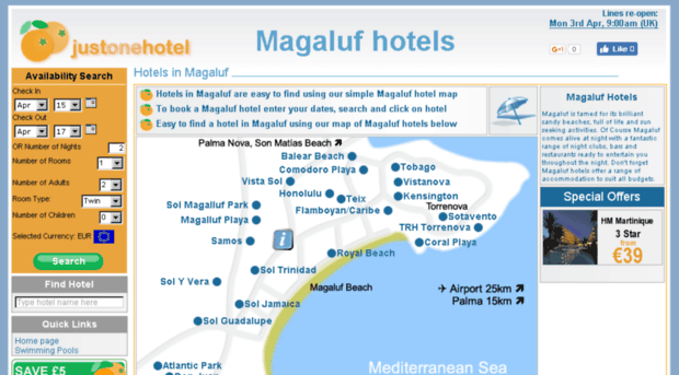 magalufhotels.com