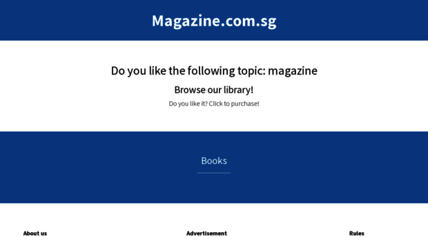 magazine.com.sg