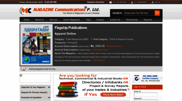 magazinecommunications.com