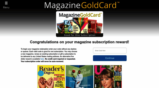 magazinegoldcard.com