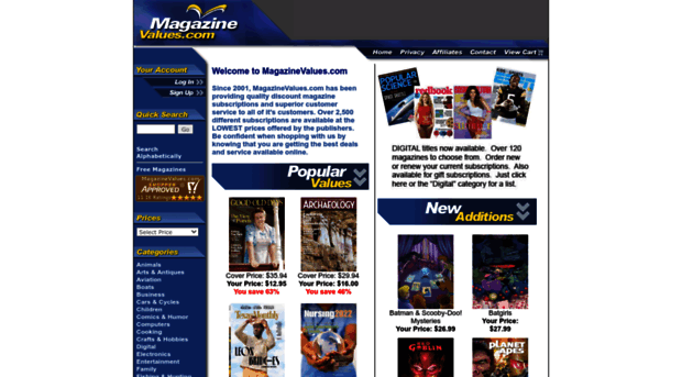 magazinevalues.com