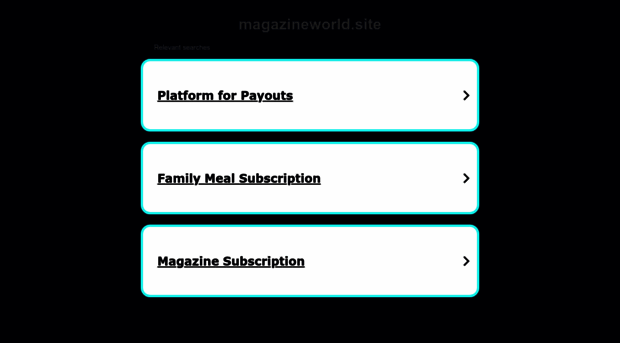 magazineworld.site