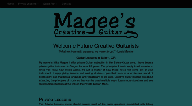 mageeguitar.com