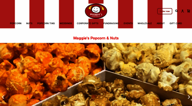 maggiespopcornandnuts.com