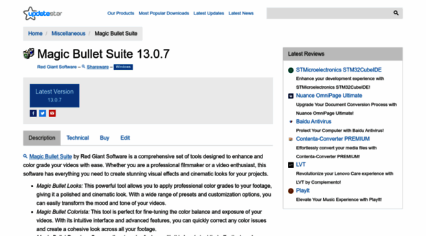 magic-bullet-suite-32-bit.updatestar.com