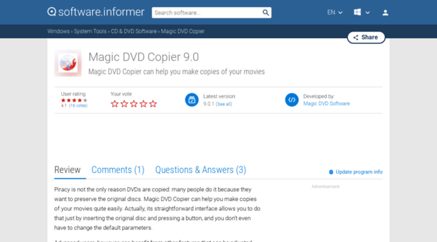 magic-dvd-copier.informer.com