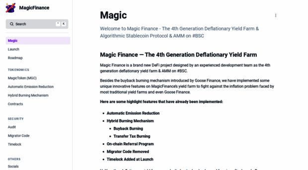 magic-finance-defi.gitbook.io