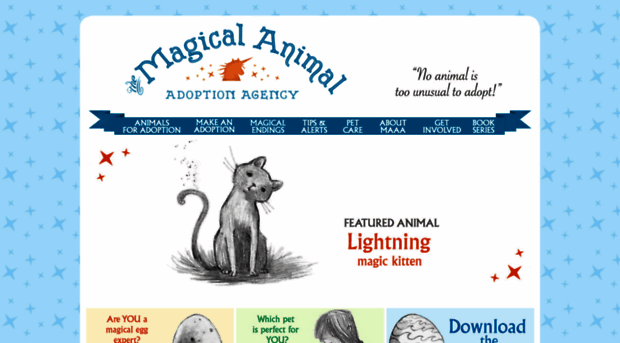 magicalanimaladoptionagency.com