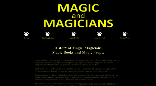 magicandmagicians.com