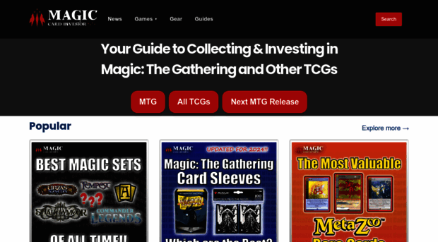 magiccardinvestor.com