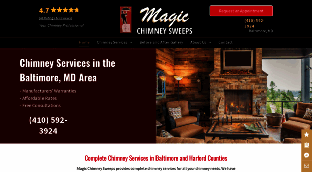 magicchimneysweeps.com