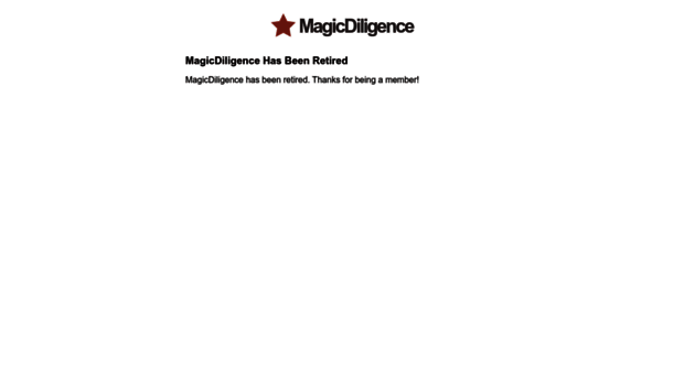magicdiligence.com