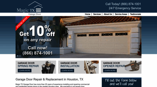 magicgaragedoorrepairhouston.com