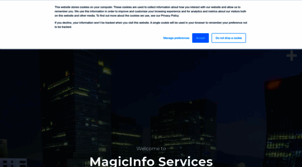 magicinfoservices.com