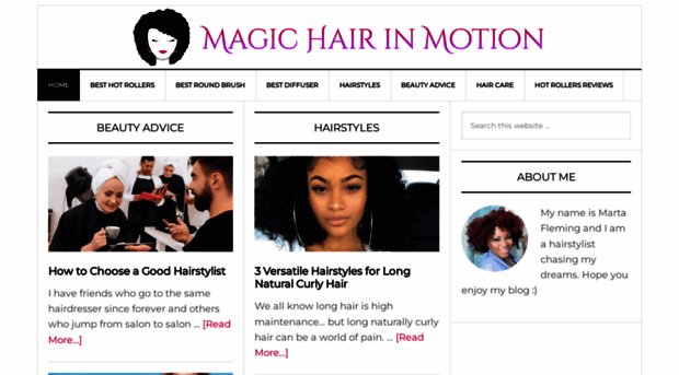 magicinmotionhair.com