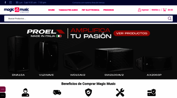 magicmusicperu.com