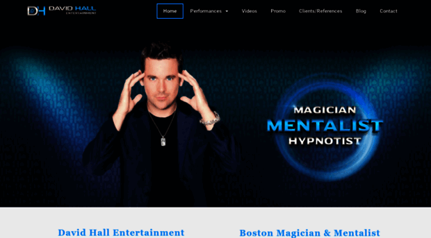 magicofdavidhall.com