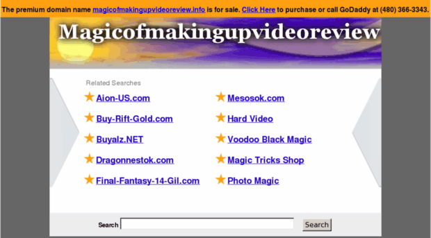 magicofmakingupvideoreview.info