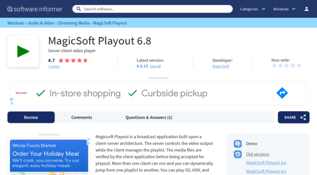 magicsoft-playout.software.informer.com