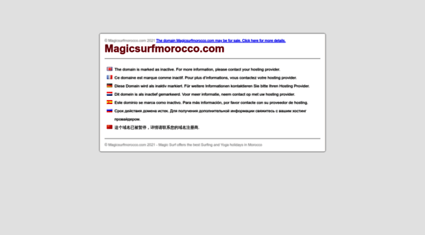 magicsurfmorocco.com