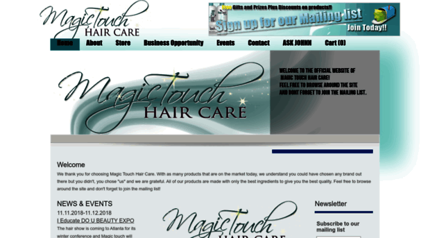 magictouchhairgroup.com