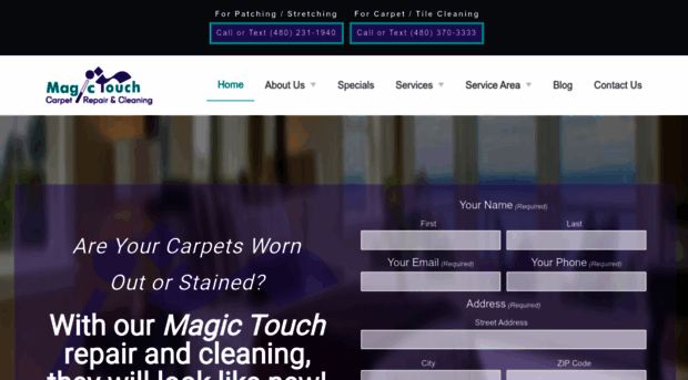 magictouchsteamclean.com