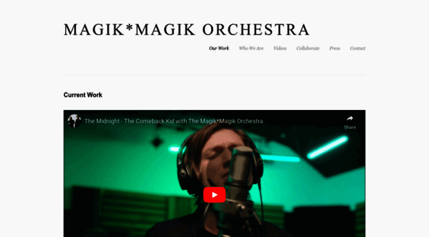 magikmagikorchestra.com