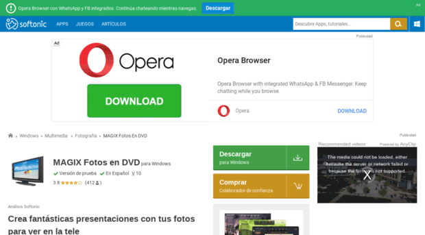 magix-fotos-en-cd-dvd.softonic.com