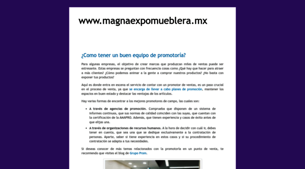 magnaexpomueblera.mx