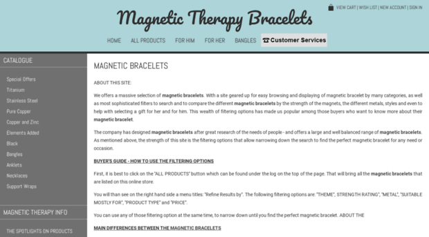 magnetic-therapy-bracelets.com