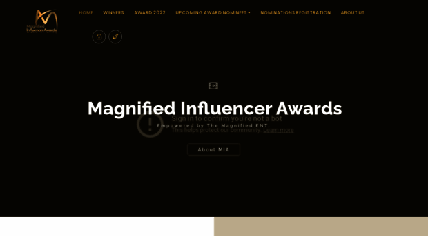 magnifiedinfluencerawards.com