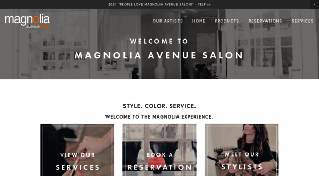 magnoliaavesalon.com