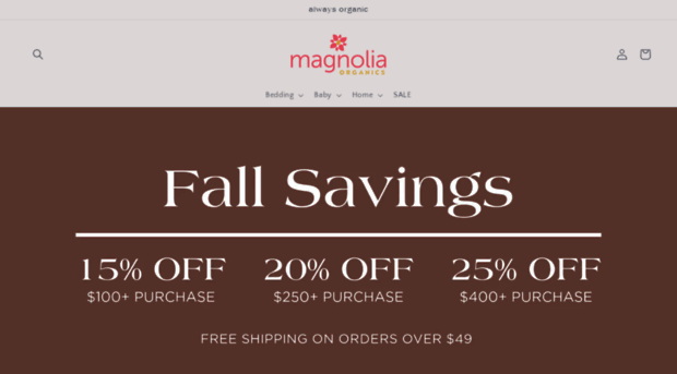 magnoliaorganics.com