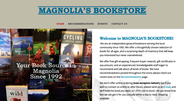 magnoliasbookstore.com