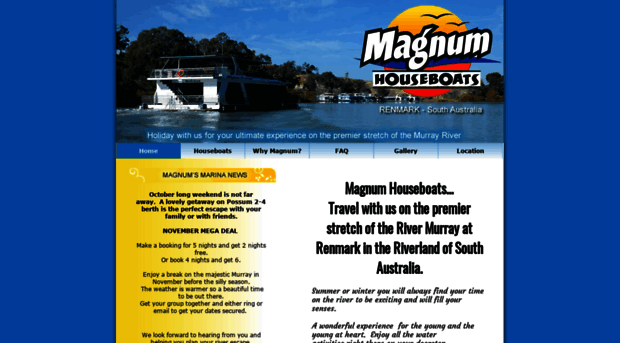 magnumhouseboats.com.au