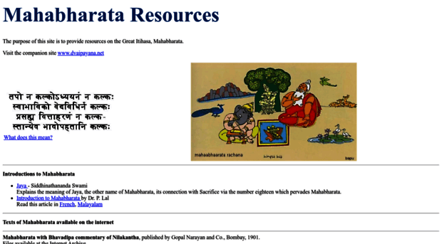 mahabharata-resources.org