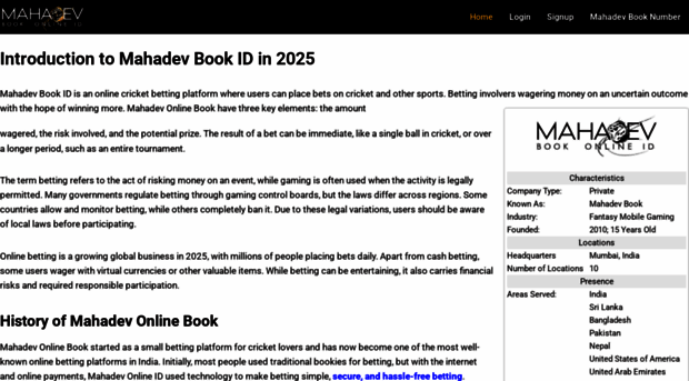 mahadevbookonlineid.in