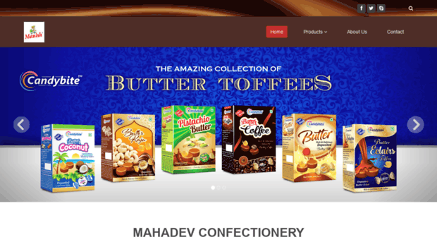 mahadevconfectionery.com