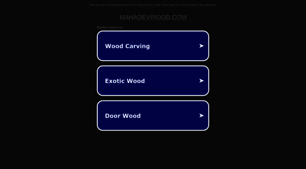 mahadevwood.com