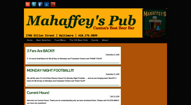 mahaffeyspub.com