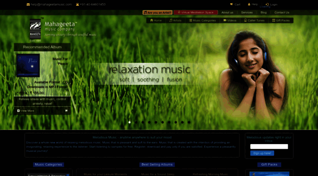 mahageetamusic.com