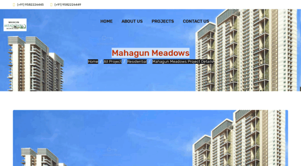 mahagunmeadows.net.in