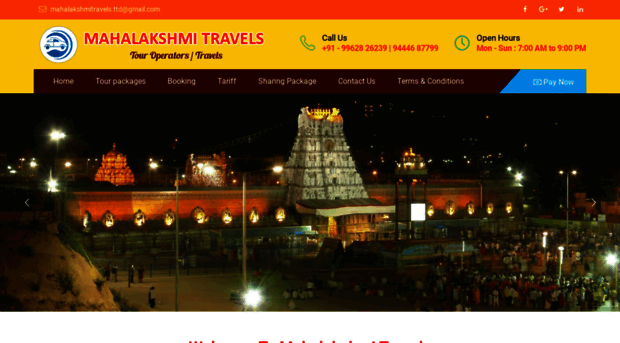 mahalakshmitravels.in